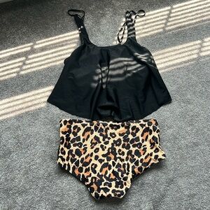 High waisted bottoms swimsuit